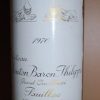 Chateau Mouton Baron Philippe 1970