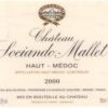 Chateau Sociando Mallet 2000