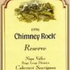 Chimney Rock Stags Leap District Reserve 1996