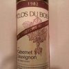 Clos Du Bois Proprietors Reserve 1977