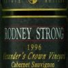 Rodney Strong Alexander's Crown Vineyard 1991