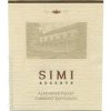 Simi Reserve Cabernet 1995