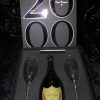 Dom Perignon Gift w/ 2 Glass Flutes 2000