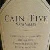 Cain Vineyard & Winery Cain Cuvee 1996