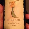 Wattle Creek Alexander Valley Shiraz