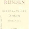 Rusden  Crookshed Zinfandel 2003