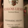 Schloss Lieser Thomas Haag Niederberg Helden Riesling Auslese 2014