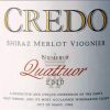 Credo Quattuor Shiraz Merlot Viognier 2010